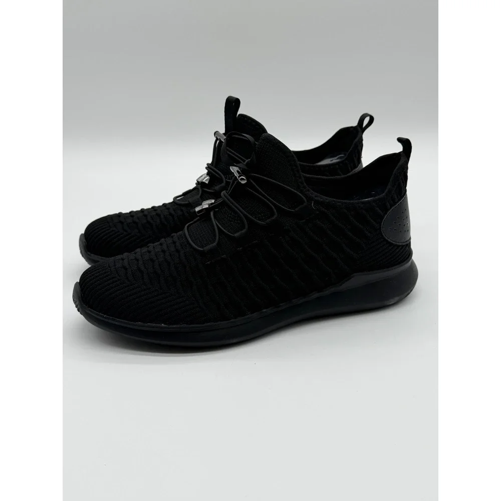 Propet Ultra 87 Womens Sneakers Black Knit Athletic Walking Shoes 6.5B